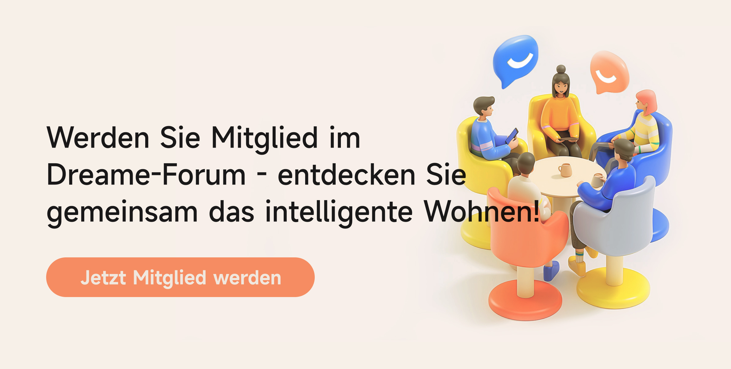 Werden Sie Mitglied im Dreame-Forum