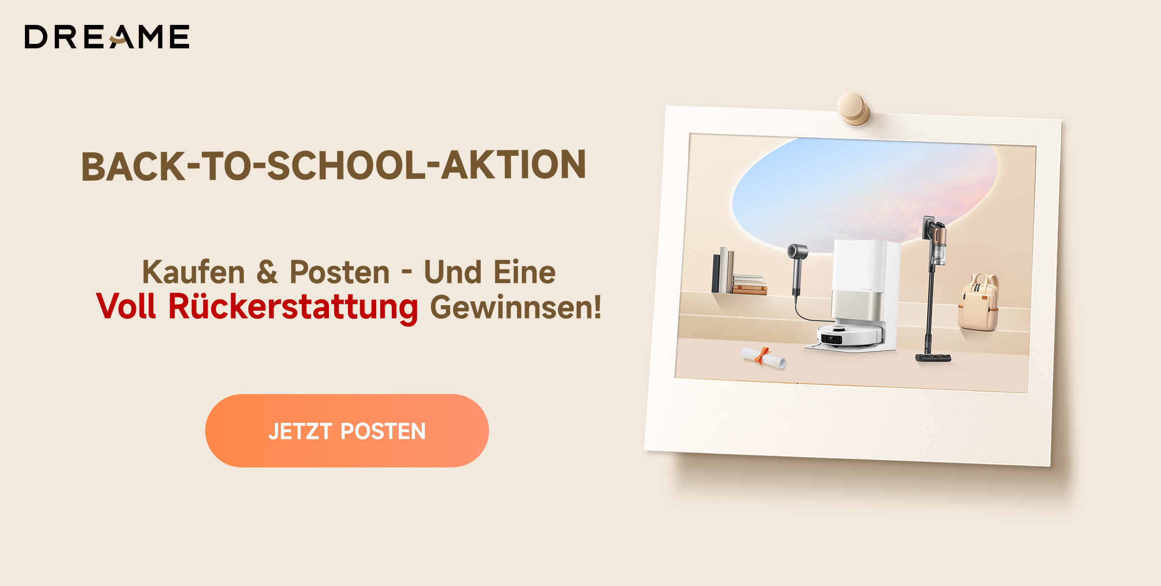 Kaufen &amp; posten - und eine voll Rückers