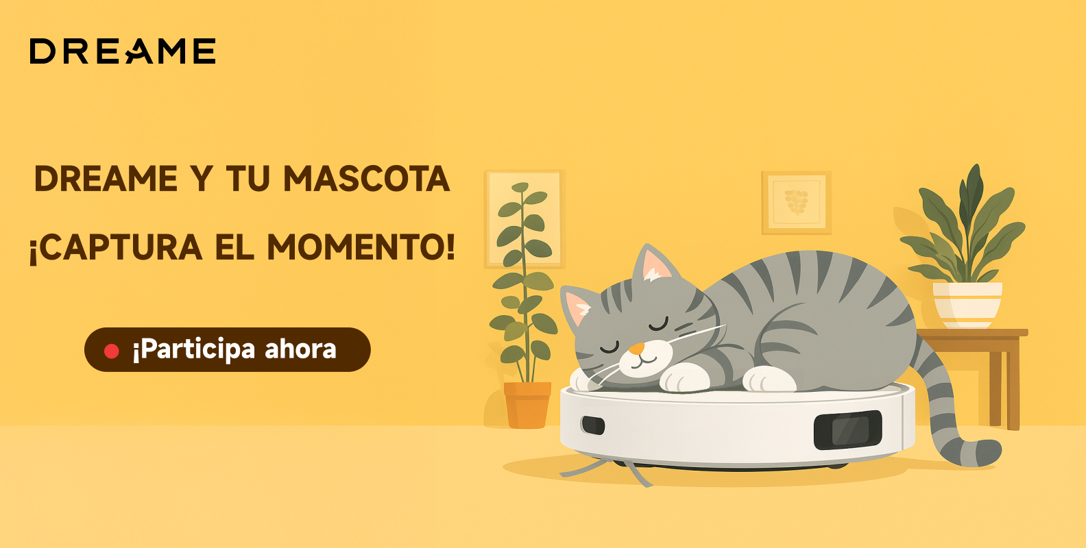 Dreame y tu mascota: ¡Captura el mom...