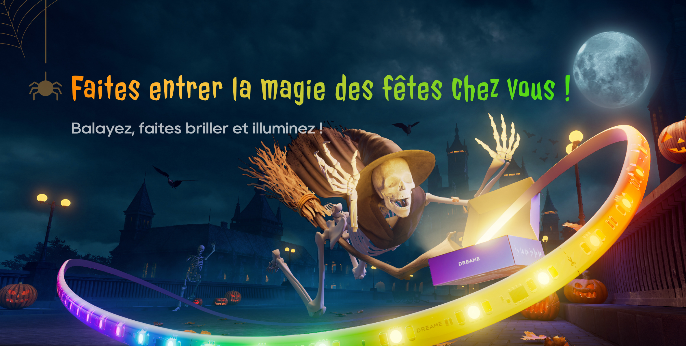 Balayez, faites briller et illumine